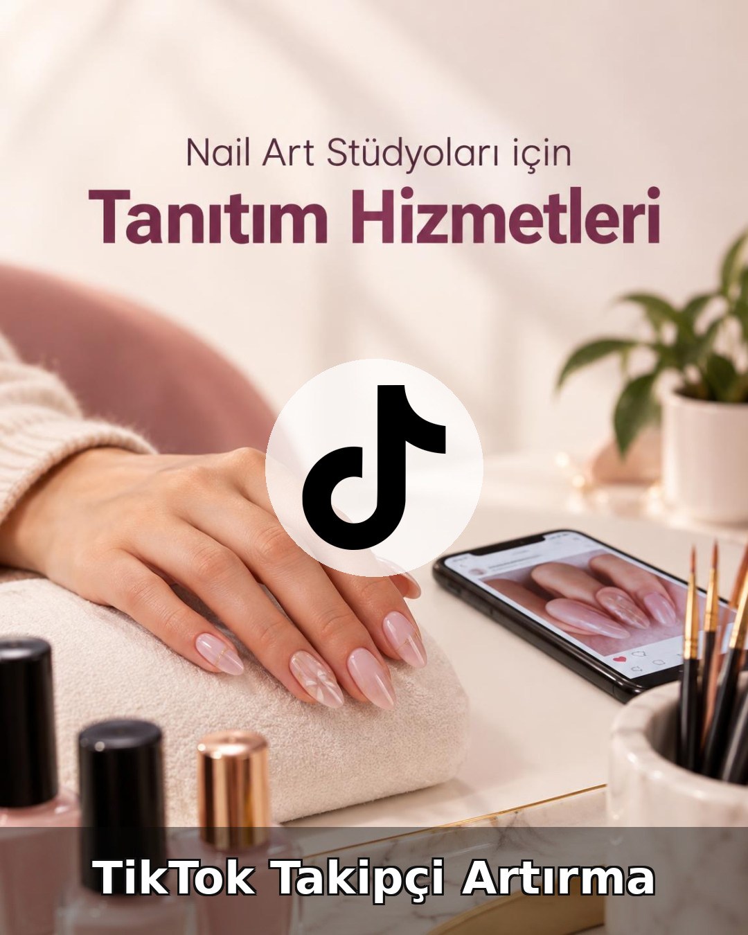 Nail Art Stüdyosu TikTok Takipçi Artırma