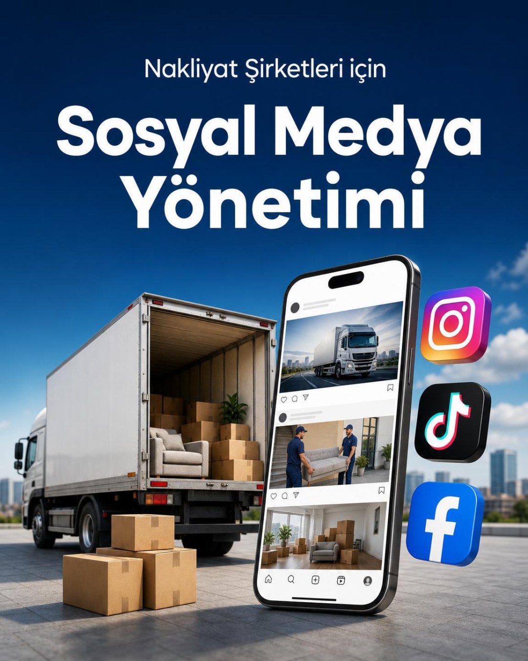 Nakliyat Şirketi Sosyal Medya Yönetimi