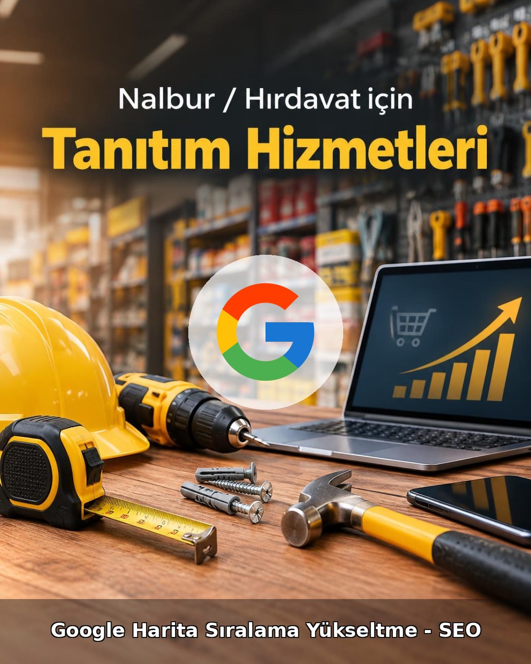 Nalbur / Hırdavat Google Harita Sıralama Yükseltme - SEO