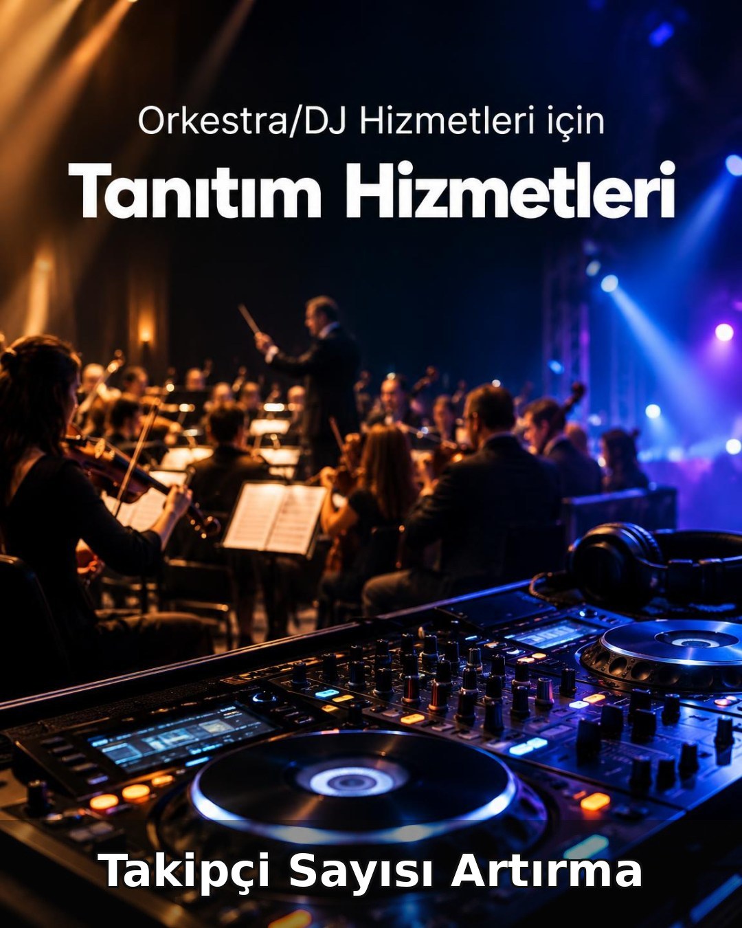 Orkestra/DJ Hizmeti Takipçi Sayısı Artırma