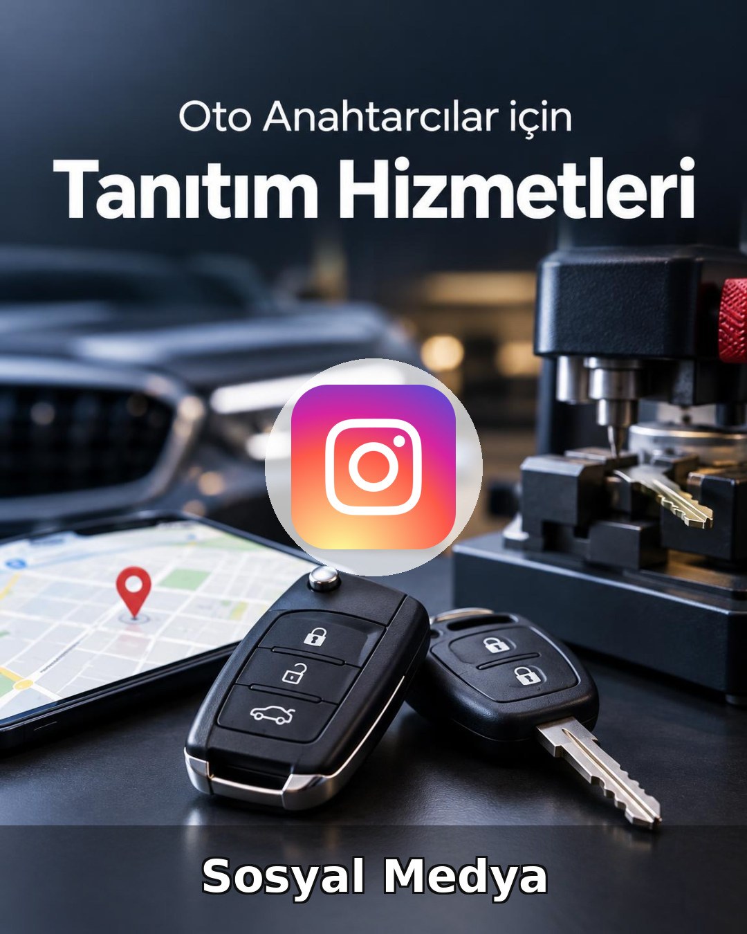 Oto Anahtar Sosyal Medya Yönetimi