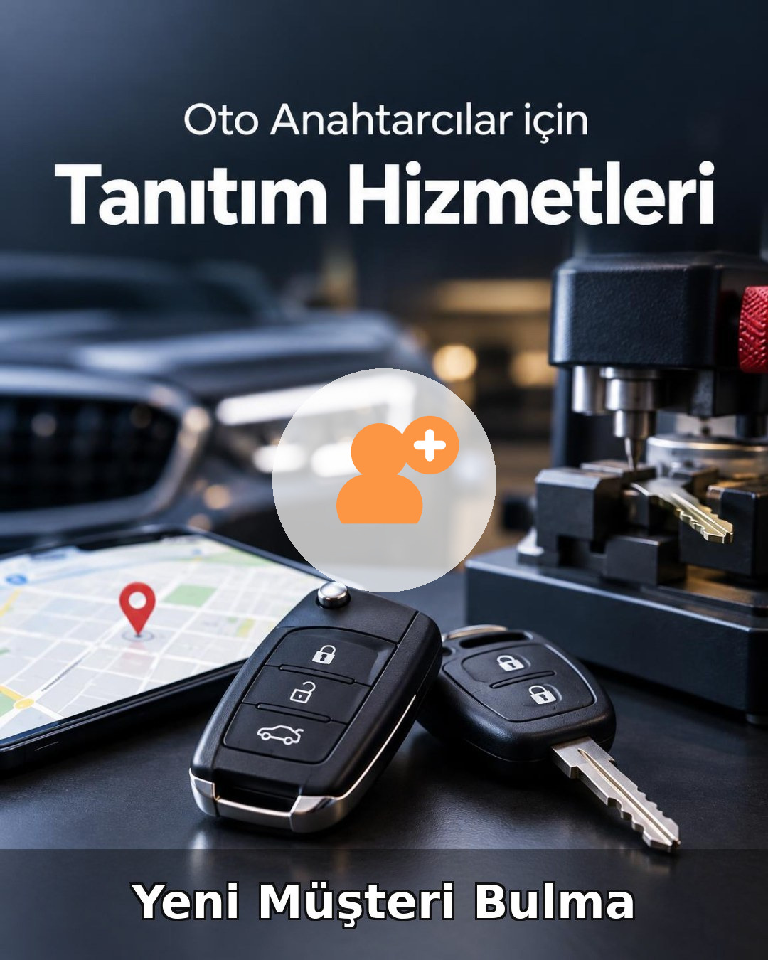 Oto Anahtar Yeni Müşteri Bulma