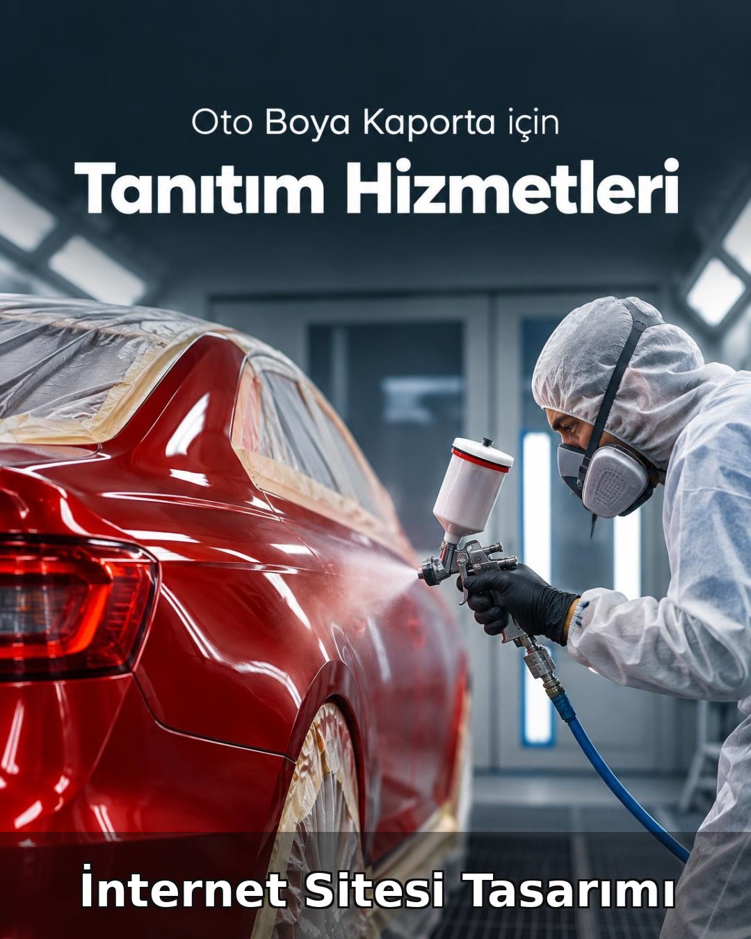 Oto Boya Kaporta İnternet Sitesi Tasarımı (Web Tasarım)