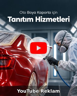 Oto Boya Kaporta YouTube Reklam Yönetimi