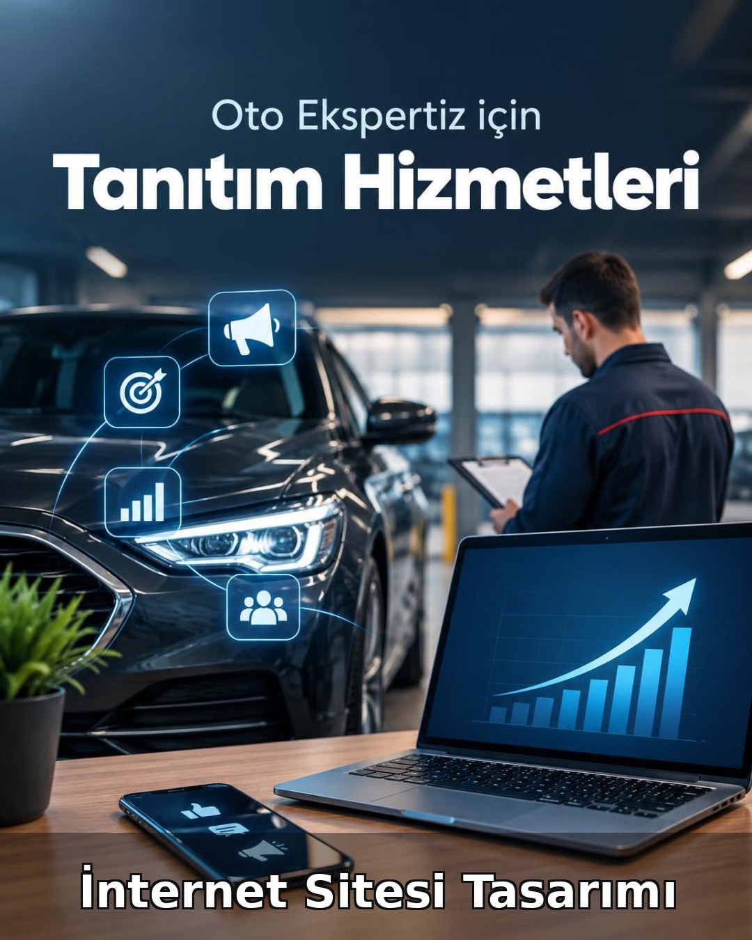 Oto Ekspertiz İnternet Sitesi Tasarımı (Web Tasarım)