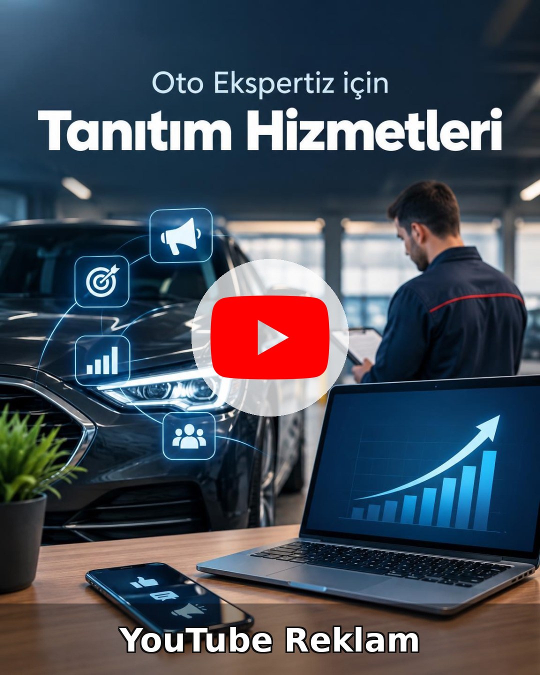 Oto Ekspertiz YouTube Reklam Yönetimi