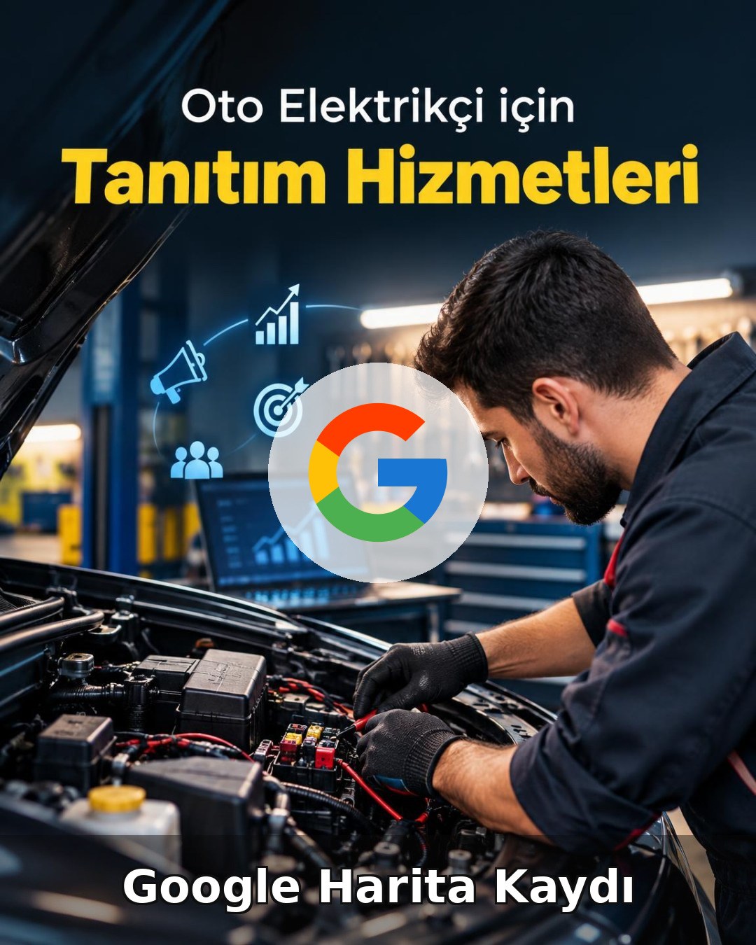 Oto Elektrik Google Harita Kaydı