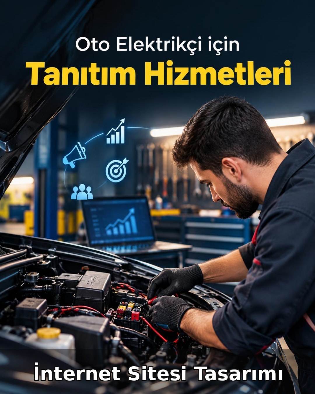 Oto Elektrik İnternet Sitesi Tasarımı (Web Tasarım)