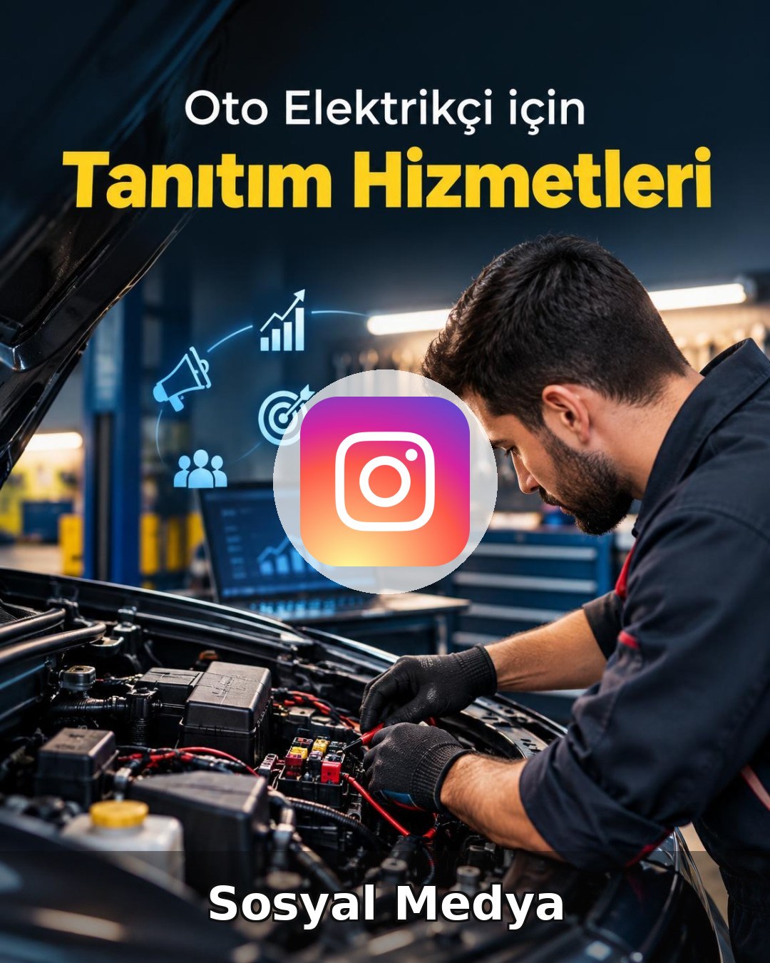 Oto Elektrik Sosyal Medya Yönetimi