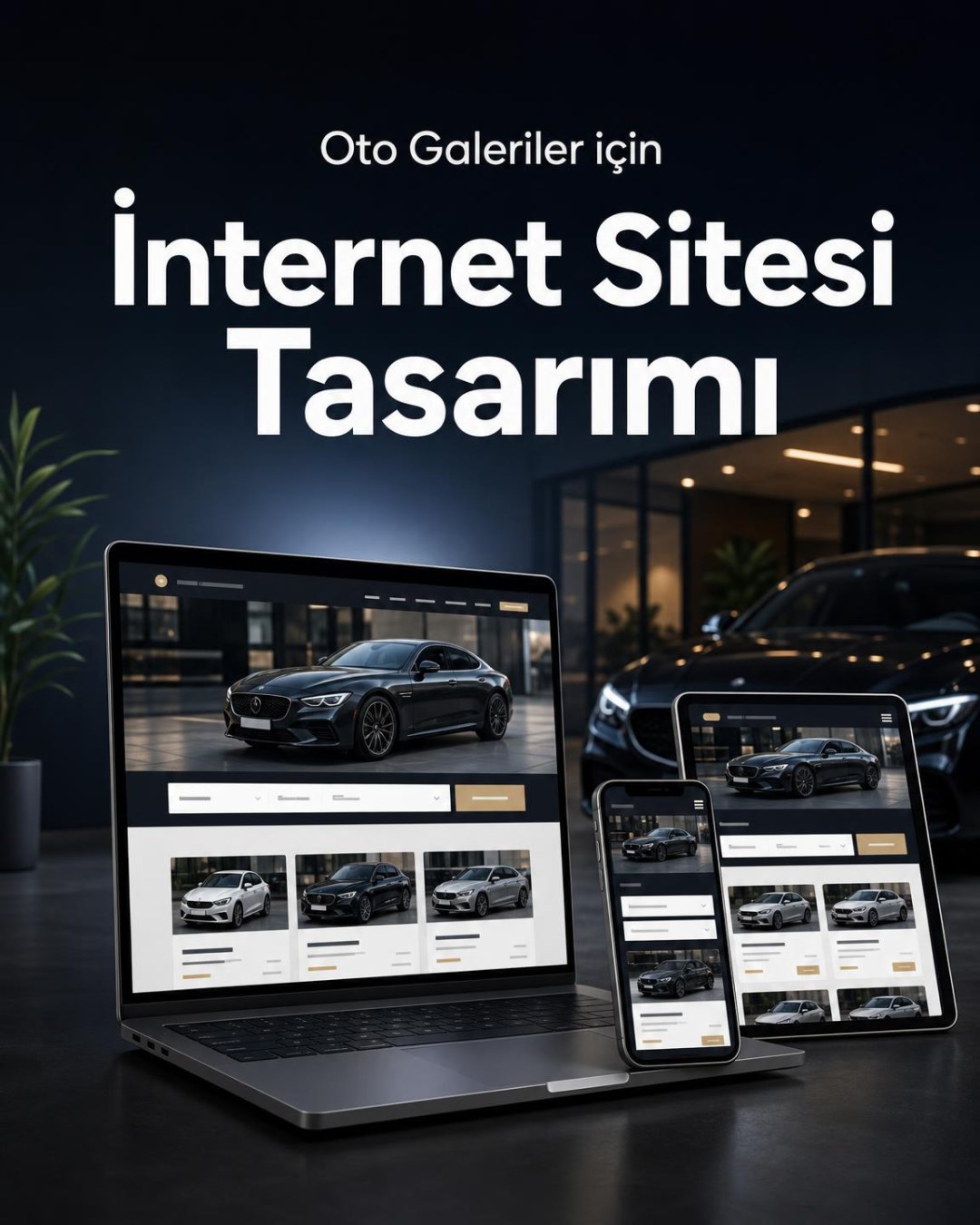 Oto Galeri İnternet Sitesi Tasarımı (Web Tasarım)