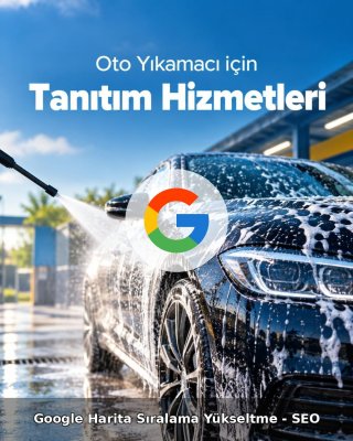 Oto Yıkama Google Harita Sıralama Yükseltme - SEO