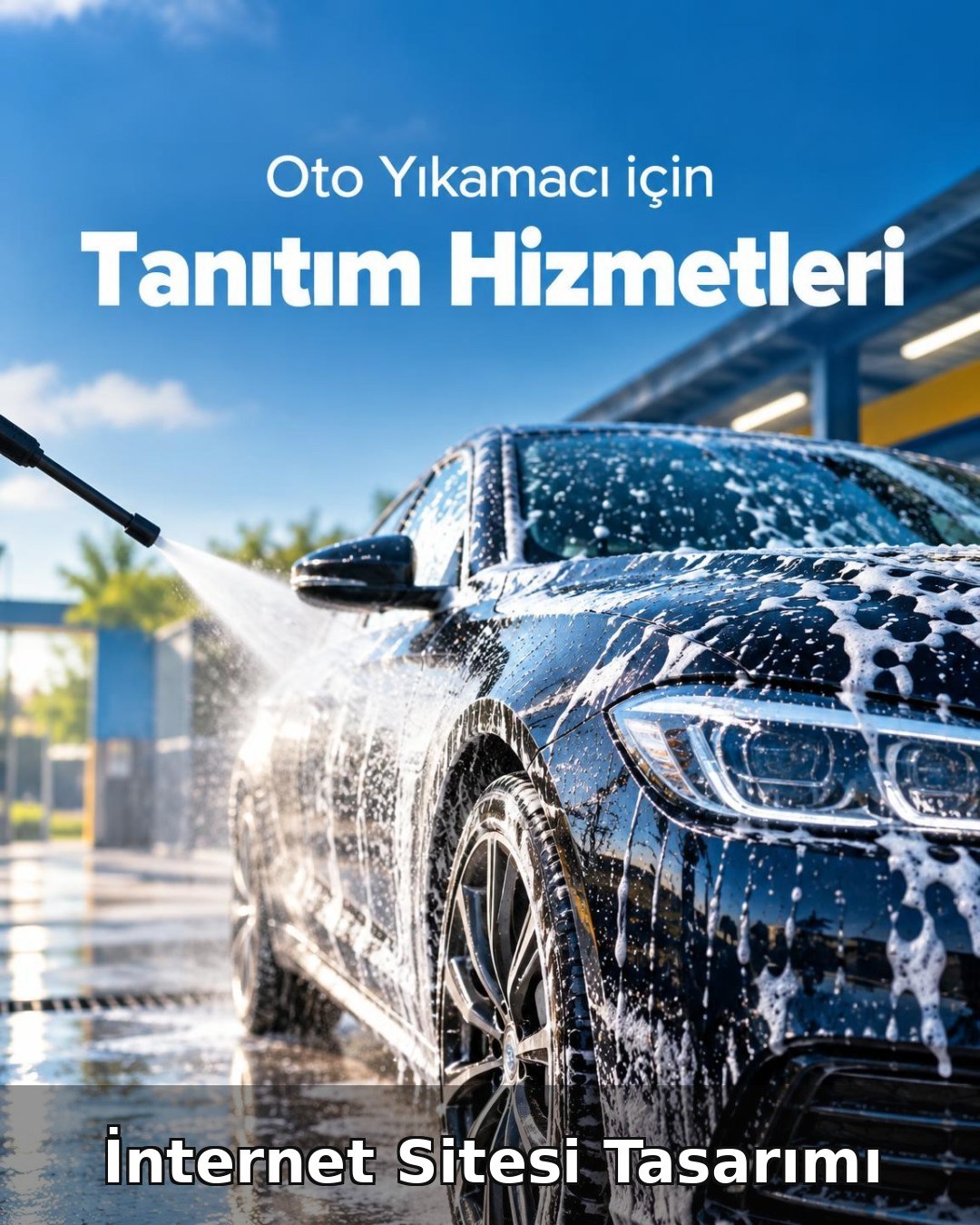 Oto Yıkama İnternet Sitesi Tasarımı (Web Tasarım)