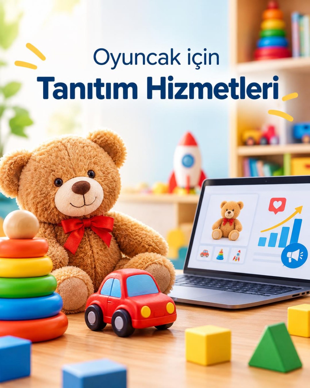 Oyuncaka Özel Tanıtım Hizmetleri