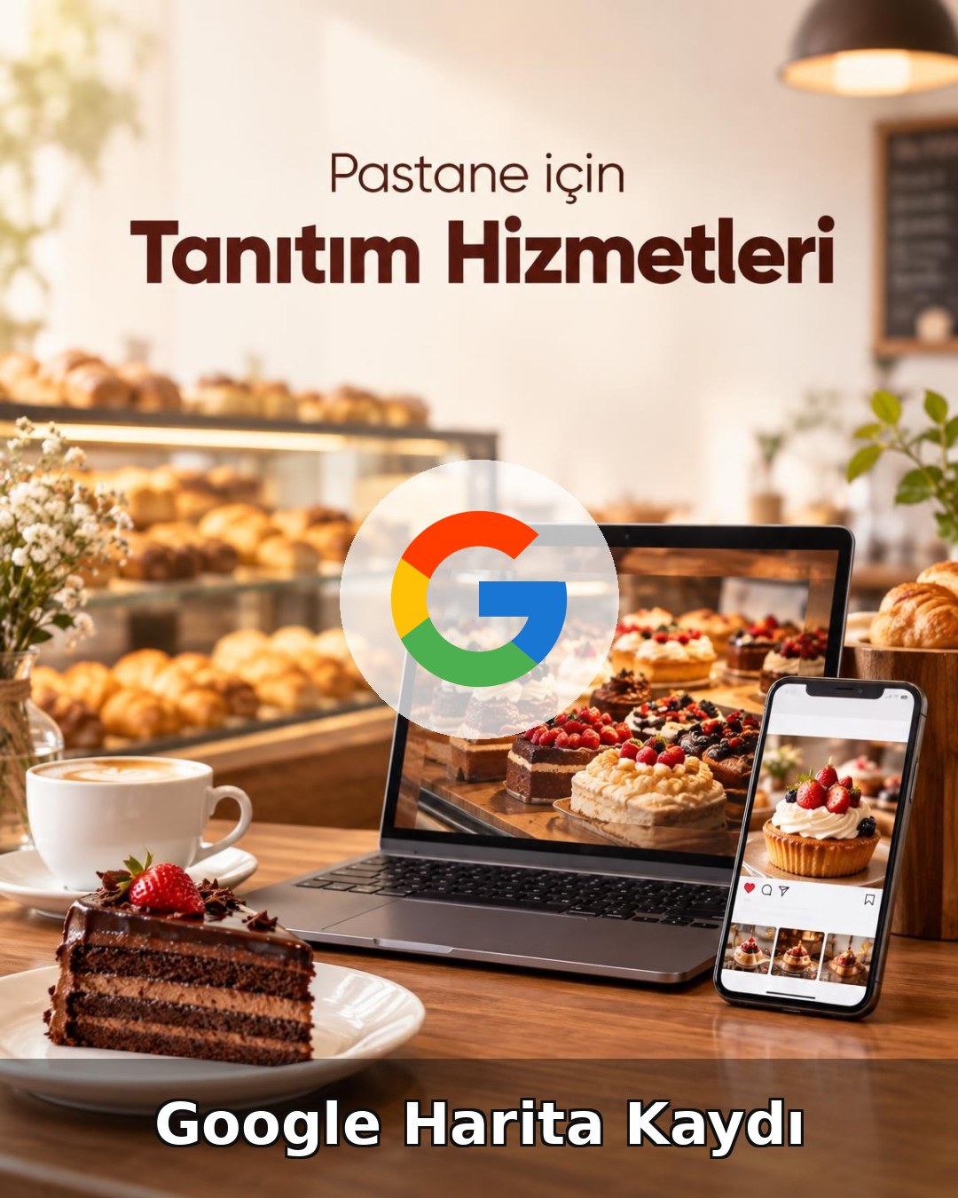 Pastane Google Harita Kaydı