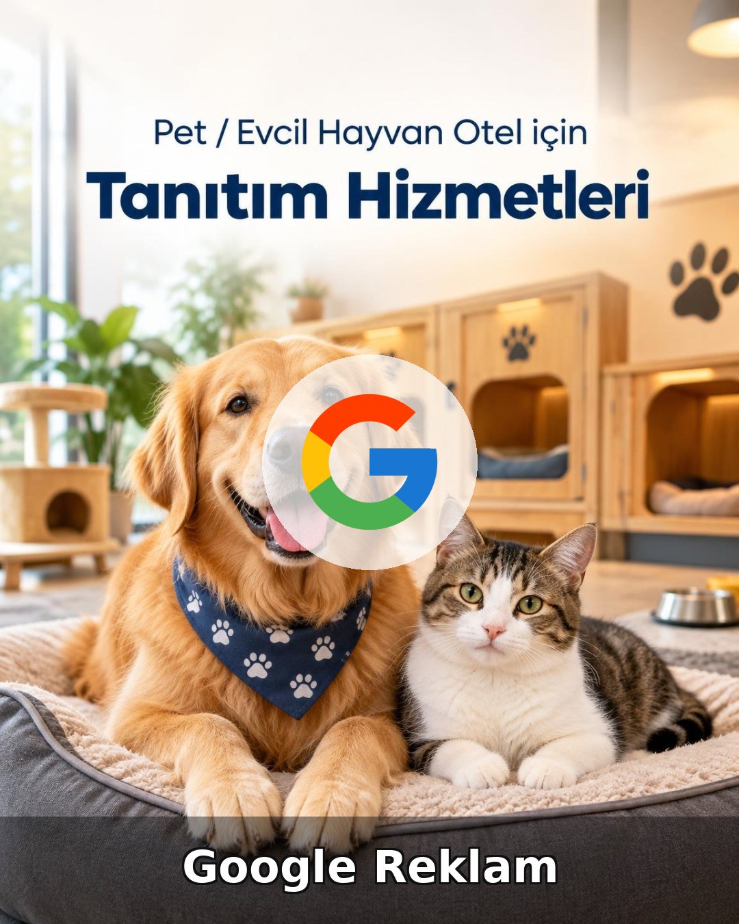 Pet / Evcil Hayvan Otel Google Reklam Yönetimi