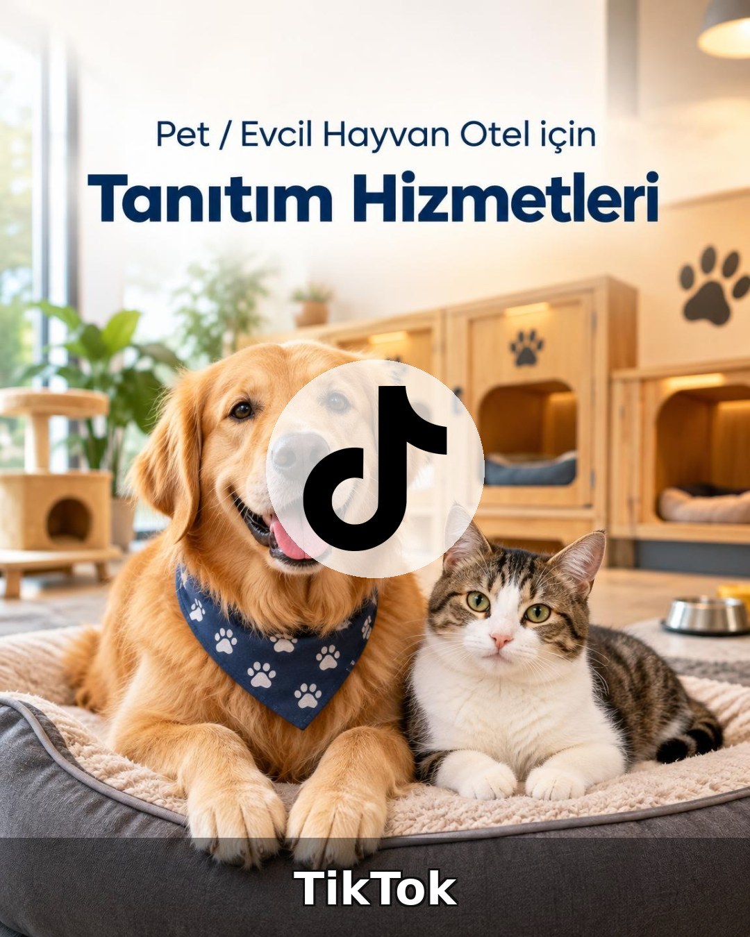 Pet / Evcil Hayvan Otel TikTok Yönetimi