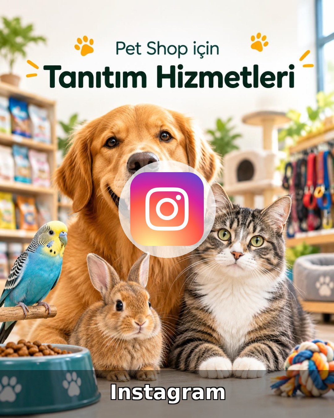 Pet Shop Instagram Yönetimi