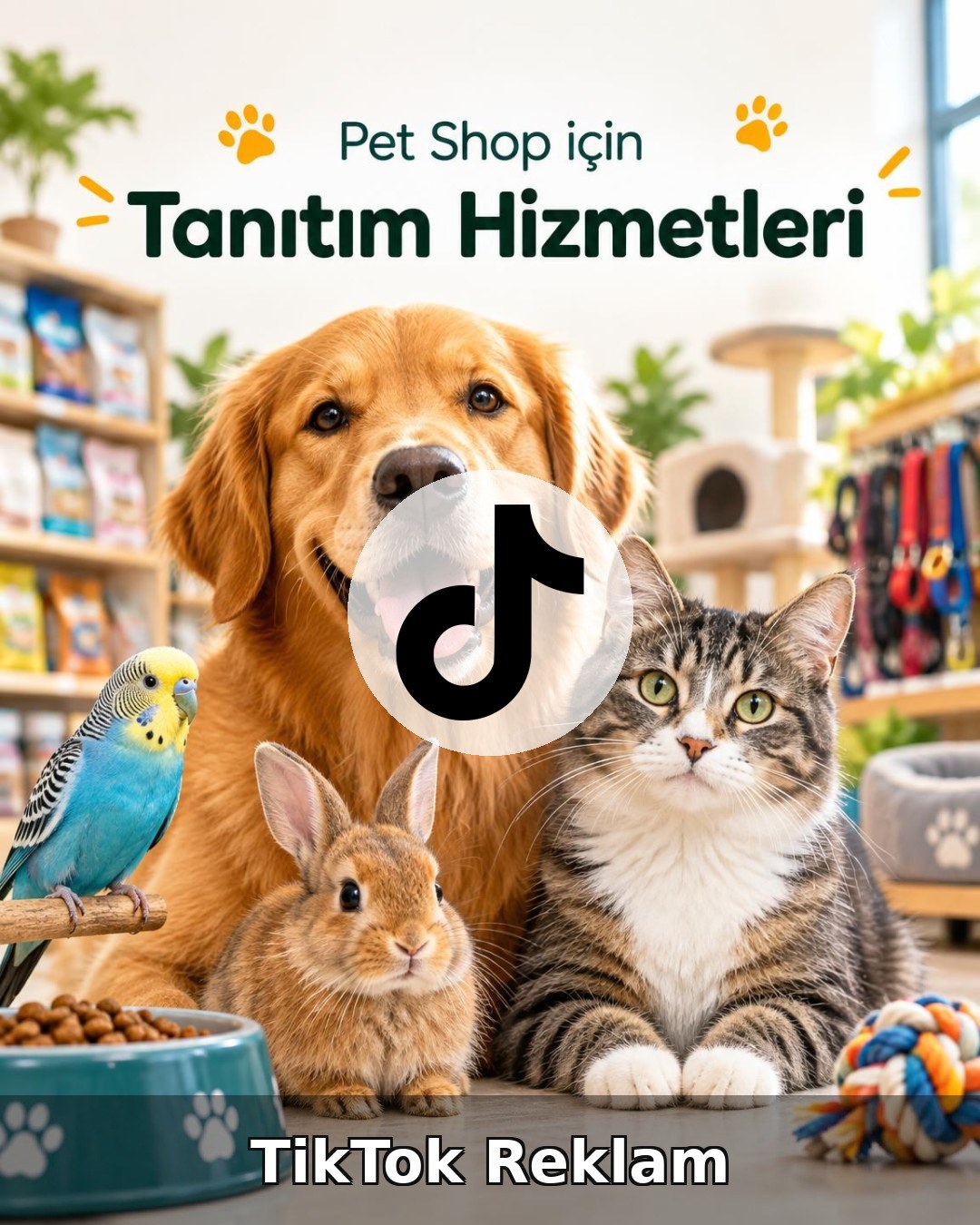 Pet Shop TikTok Reklam Yönetimi