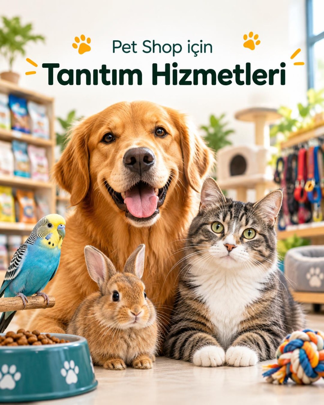 Pet Shopa Özel Tanıtım Hizmetleri