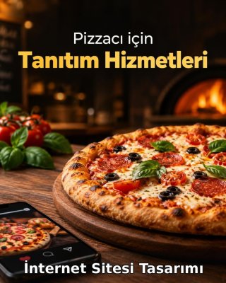 Pizzacı İnternet Sitesi Tasarımı (Web Tasarım)