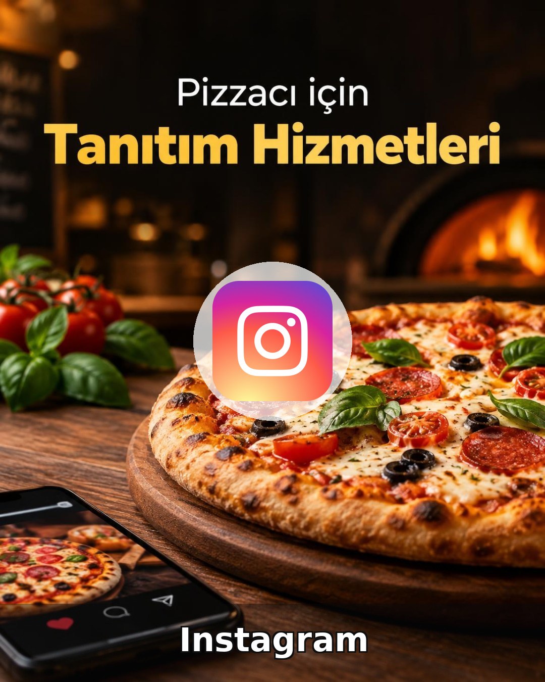 Pizzacı Instagram Yönetimi