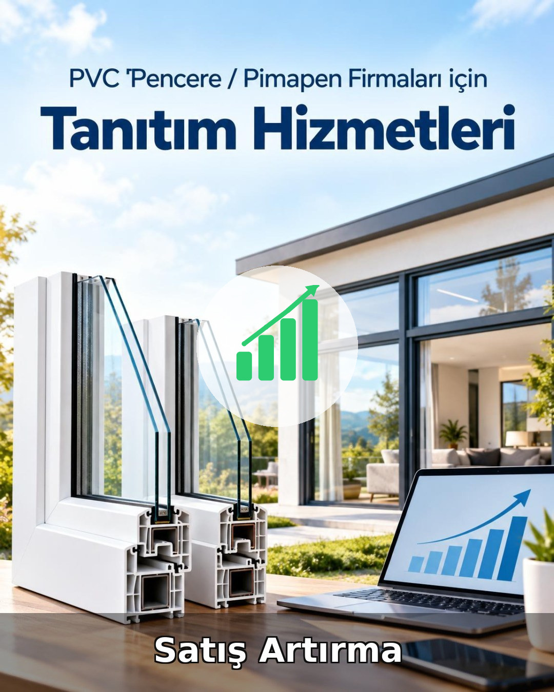 PVC Pencere / Pimapen Satış Artırma