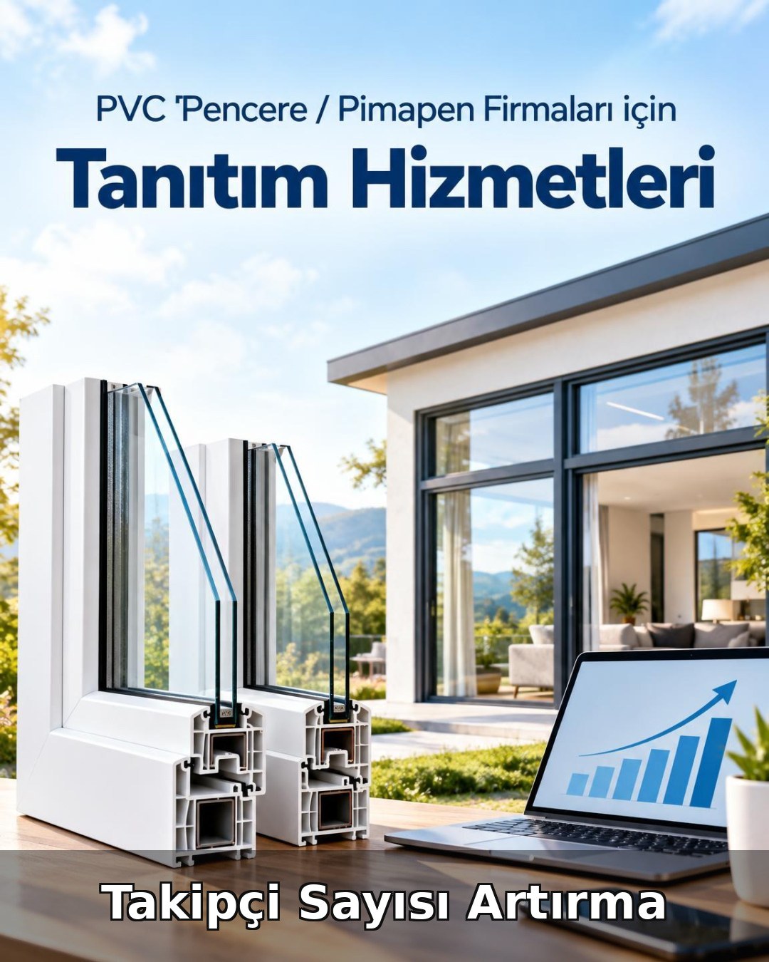 PVC Pencere / Pimapen Takipçi Sayısı Artırma