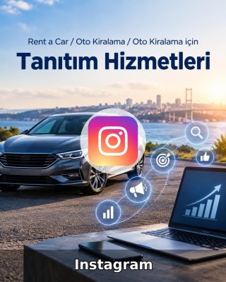 Rent a Car / Oto Kiralama Instagram Yönetimi
