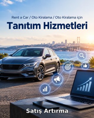 Rent a Car / Oto Kiralama Satış Artırma