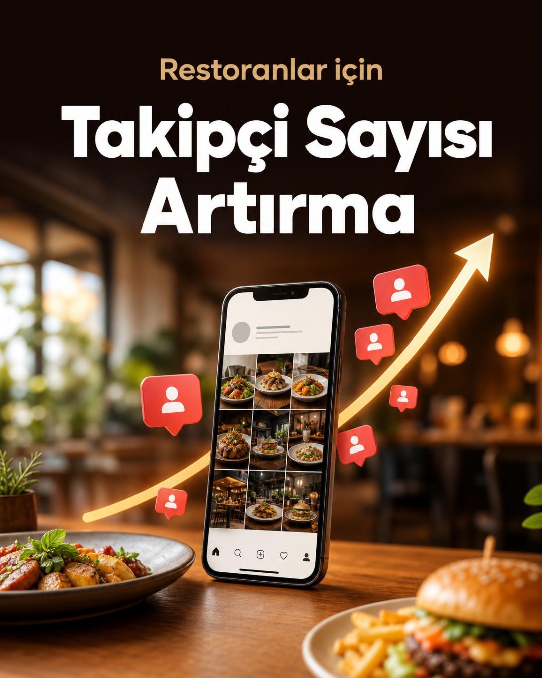 Restoran Takipçi Sayısı Artırma