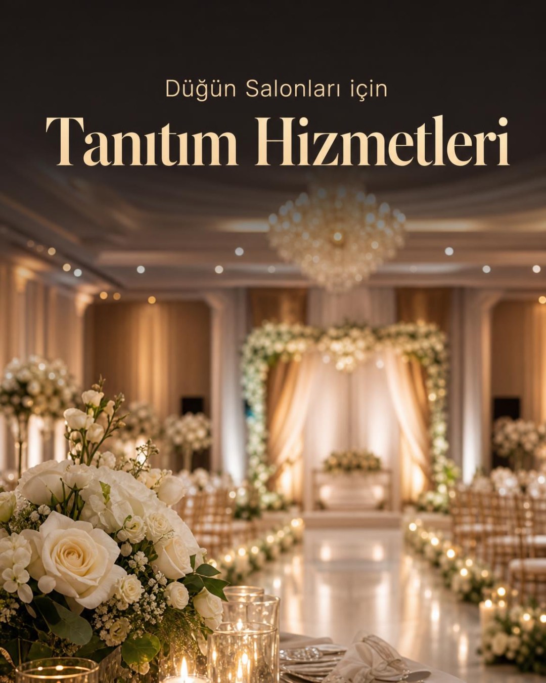 Düğün Salonlarına Özel Tanıtım Hizmetleri
