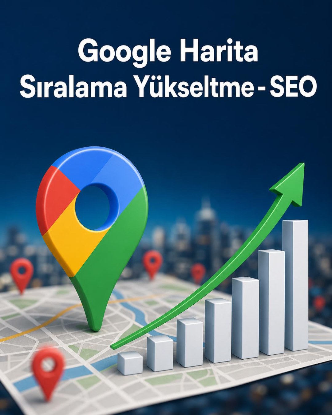 Google Harita Sıralama Yükseltme - SEO
