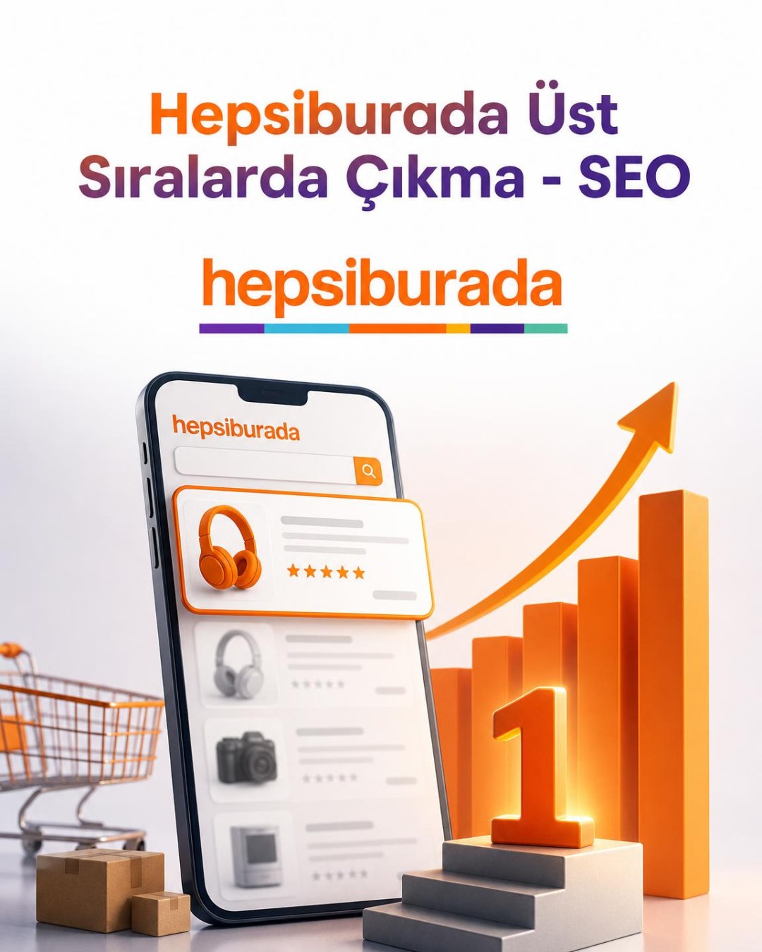 Hepsiburada Üst Sıralarda Çıkma - SEO