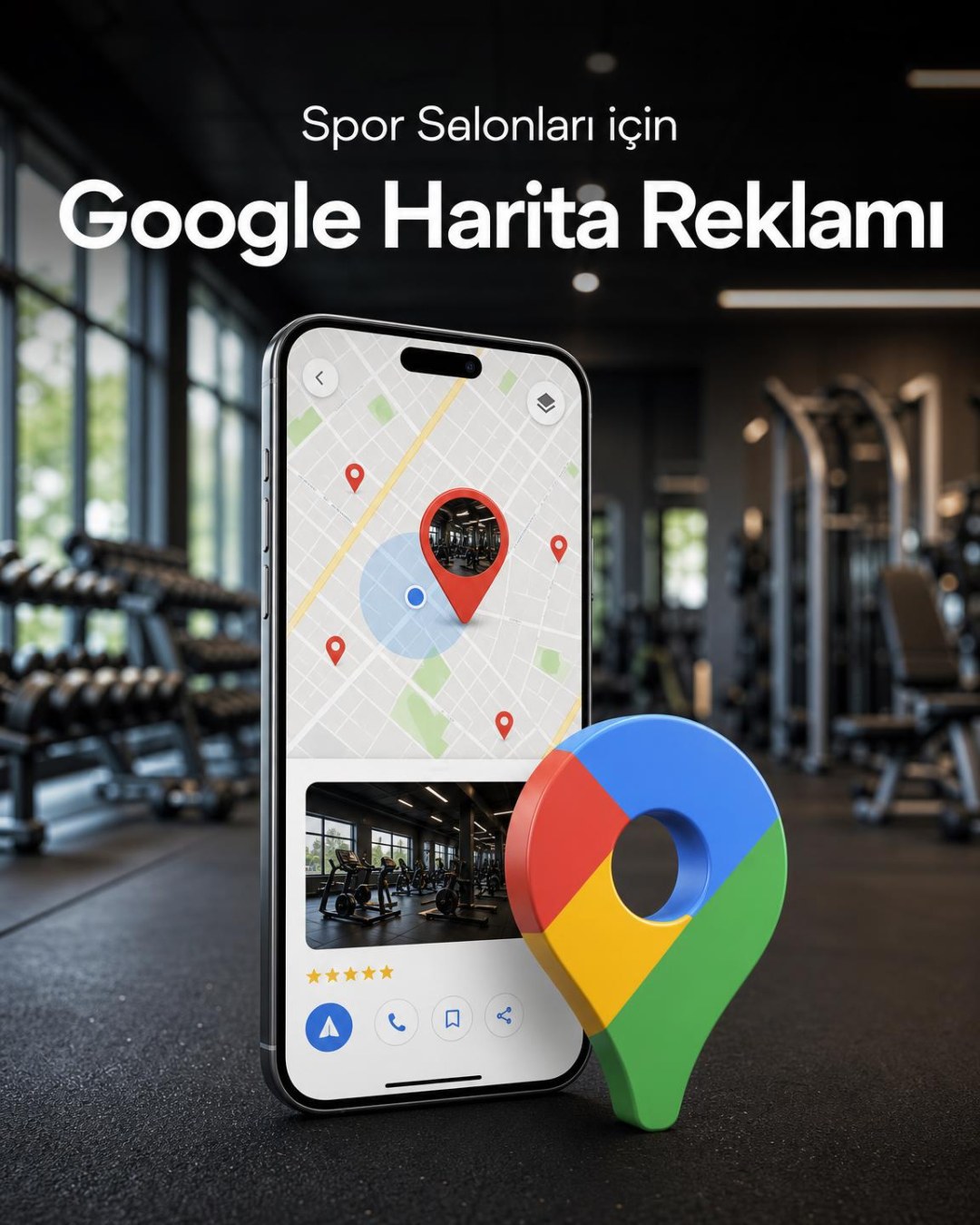 Spor Salonu Google Harita Reklamı