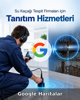 Su Kaçağı Tespiti Google Harita Yönetimi