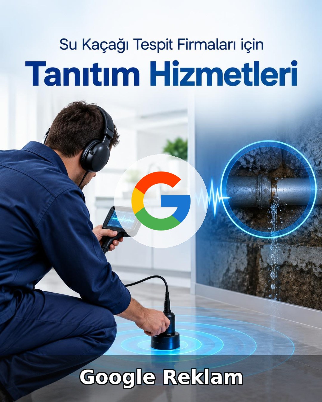 Su Kaçağı Tespiti Google Reklam Yönetimi
