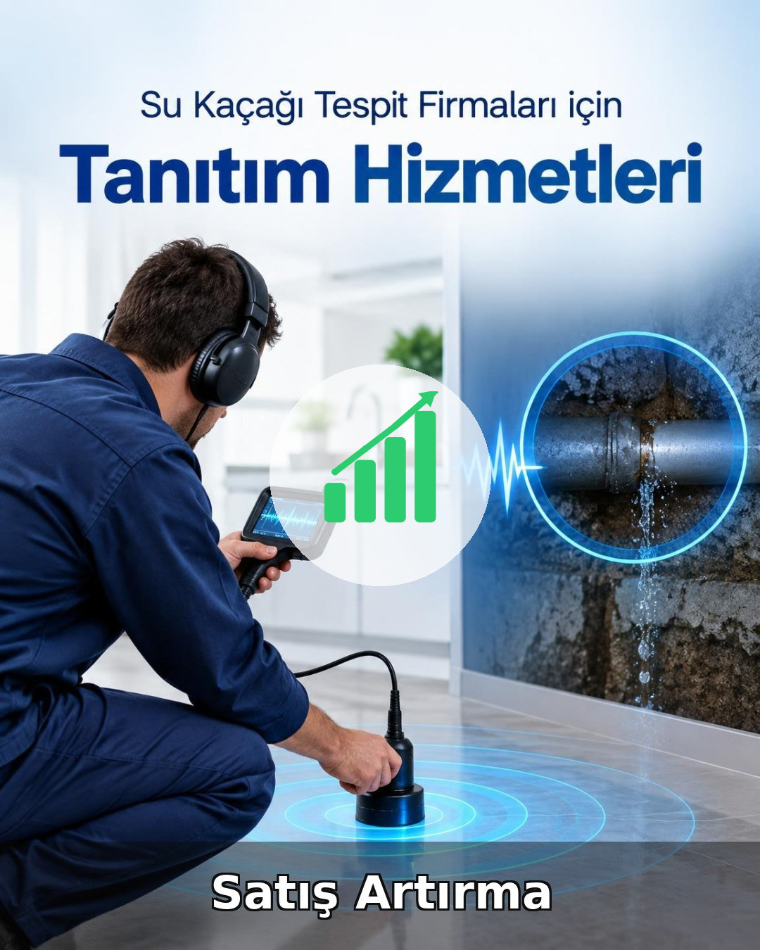 Su Kaçağı Tespiti Satış Artırma