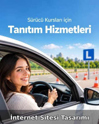 Sürücü Kursu İnternet Sitesi Tasarımı (Web Tasarım)