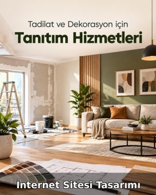Tadilat ve Dekorasyon İnternet Sitesi Tasarımı (Web Tasarım)