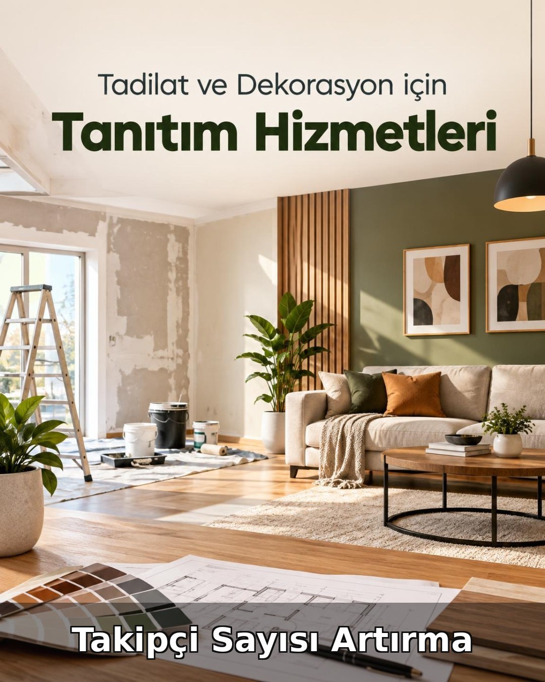 Tadilat ve Dekorasyon Takipçi Sayısı Artırma
