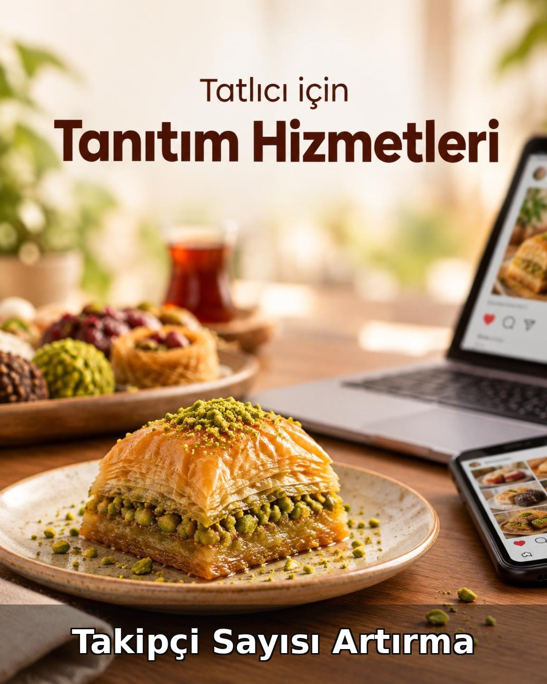 Tatlıcı Takipçi Sayısı Artırma