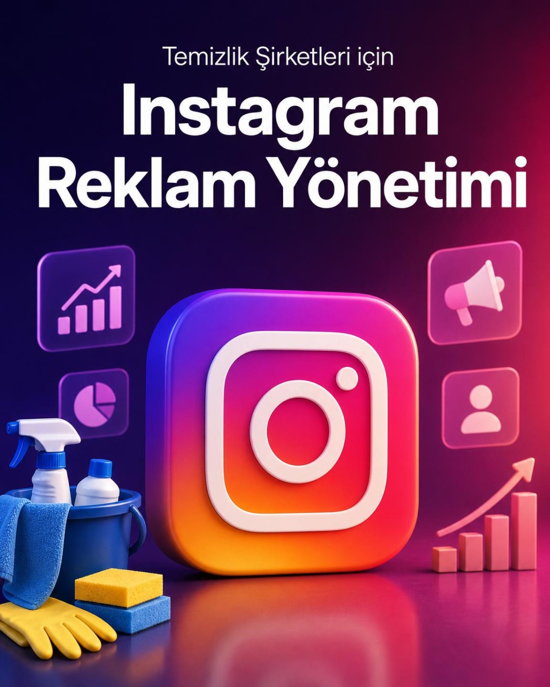 Temizlik Şirketi Instagram Reklam