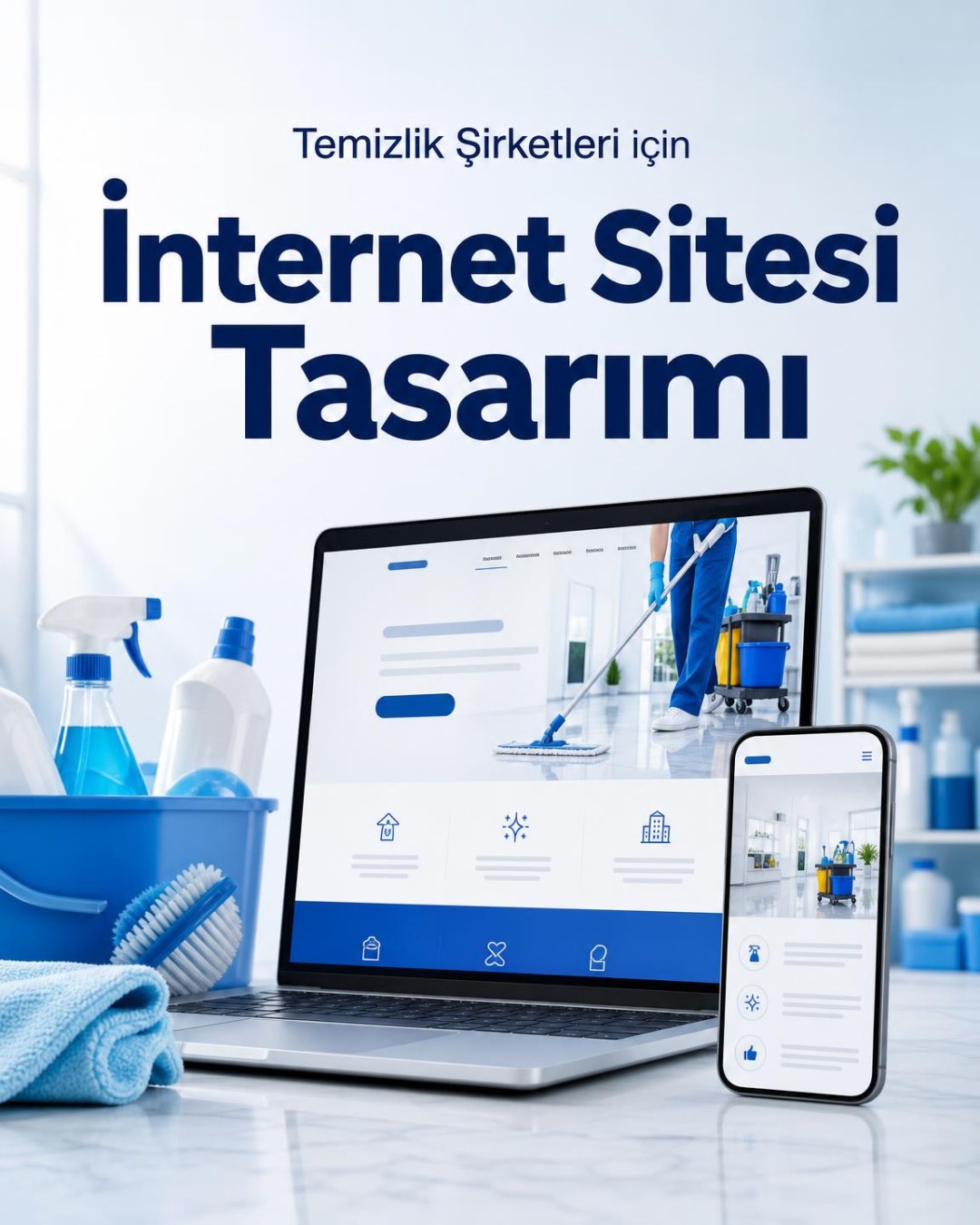 Temizlik Şirketi İnternet Sitesi Tasarımı (Web Tasarım)