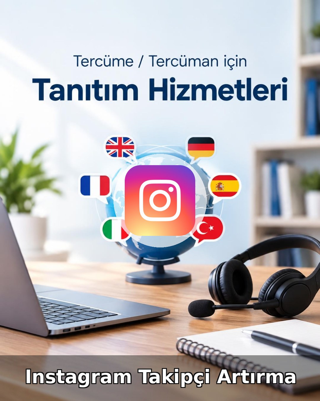 Tercüme / Tercüman Instagram Takipçi Artırma