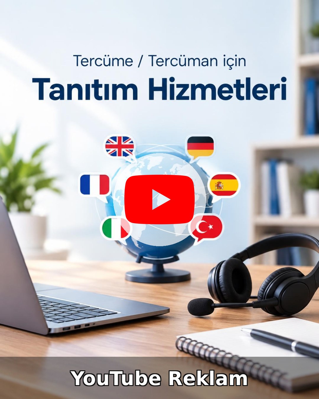 Tercüme / Tercüman YouTube Reklam Yönetimi