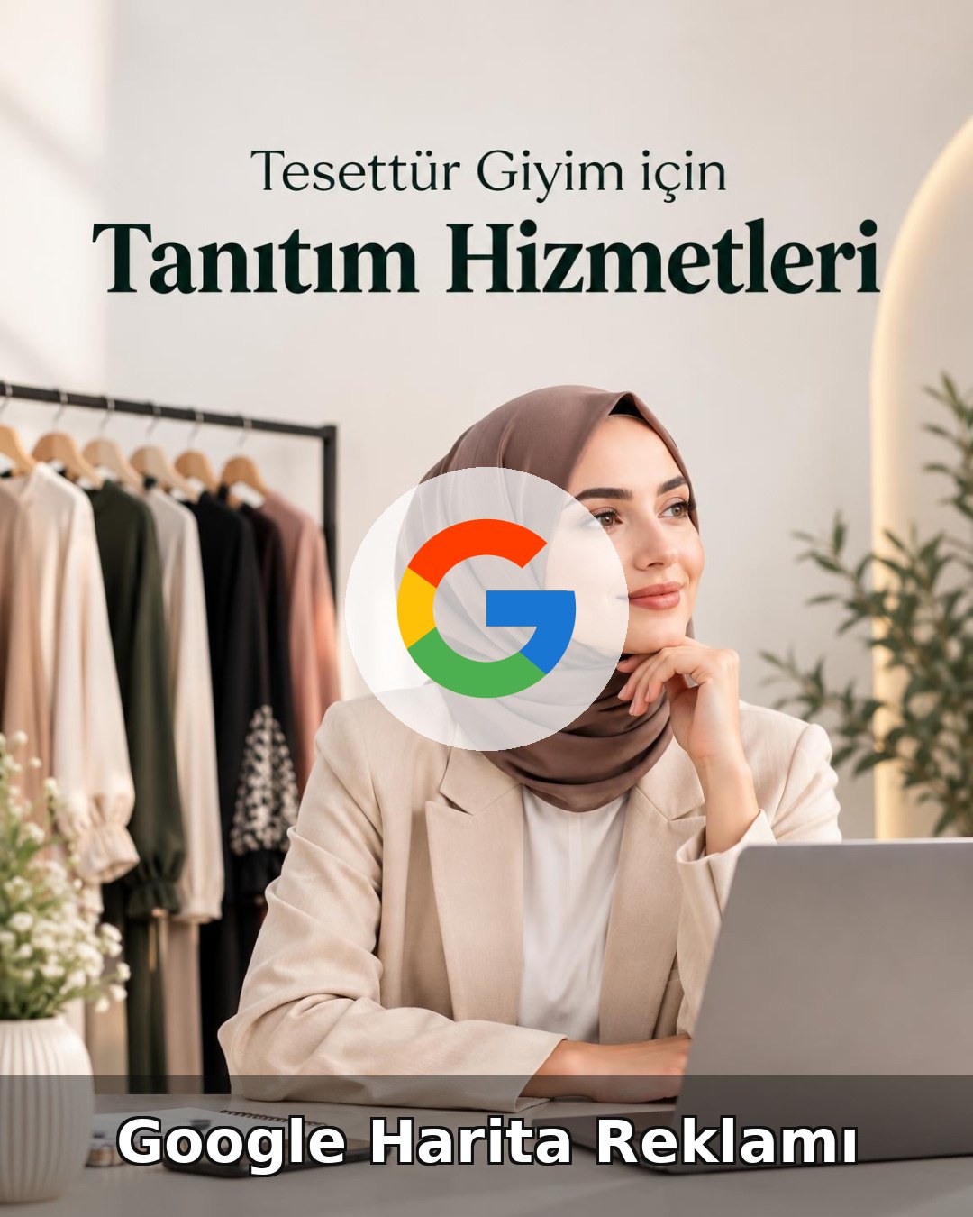 Tesettür Giyim Google Harita Reklamı
