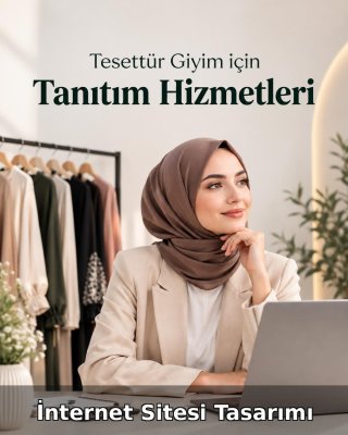 Tesettür Giyim İnternet Sitesi Tasarımı (Web Tasarım)