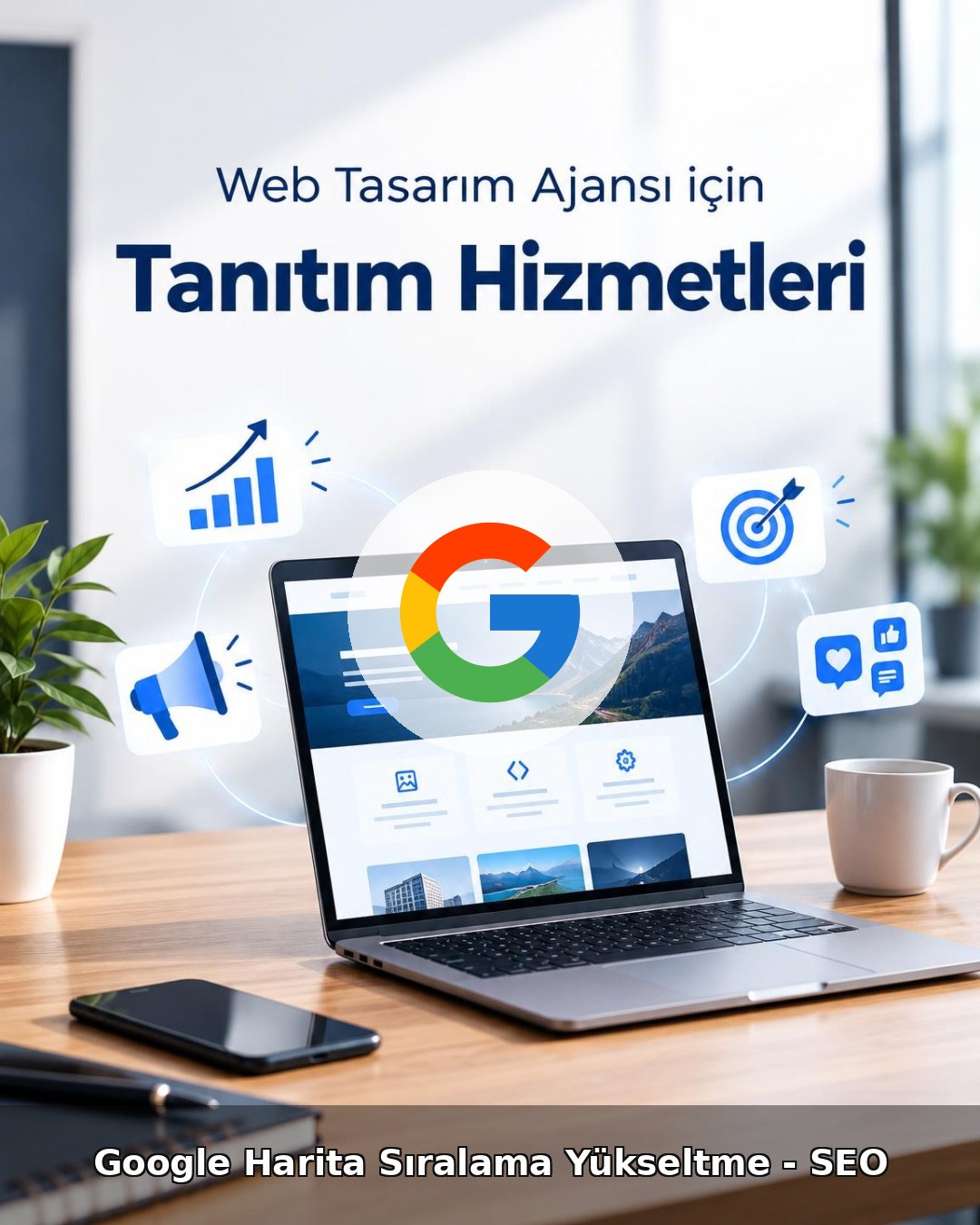 Web Tasarım Ajansı Google Harita Sıralama Yükseltme - SEO