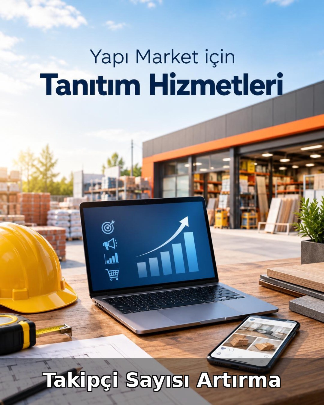 Yapı Market Takipçi Sayısı Artırma