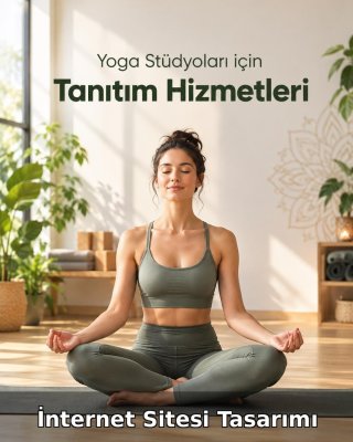 Yoga Stüdyosu İnternet Sitesi Tasarımı (Web Tasarım)